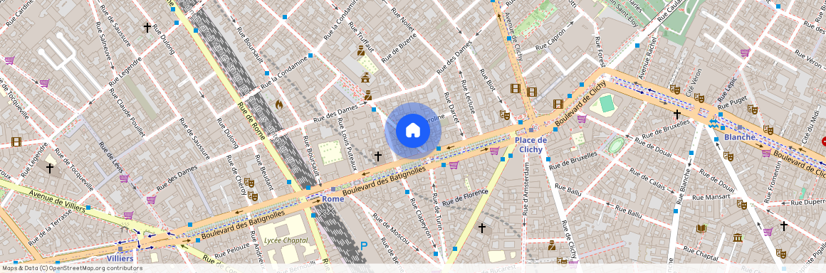 2, 4 Rue des Batignolles, 75017 Paris, France