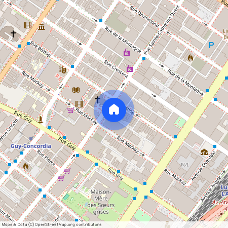 1434 Rue Ste-Catherine O., app.607, H3G 1R3, H3G 1R3, Montréal