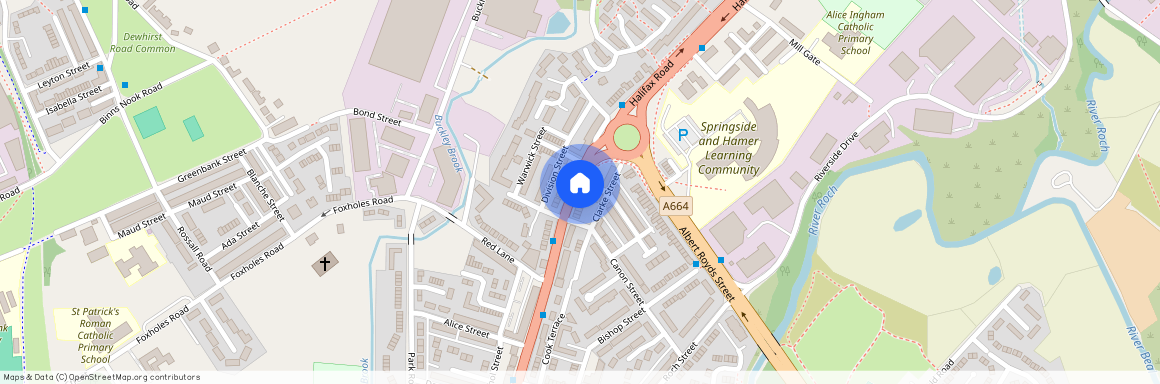 Halifax Road, Rochdale, Greater Manchester, OL16