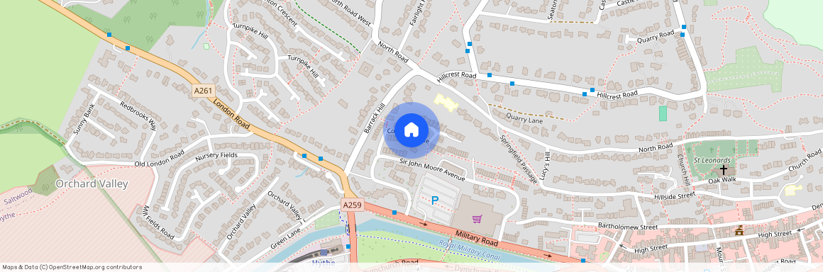 Corunna Close, Hythe