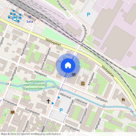 Norra Esplanaden, Sala