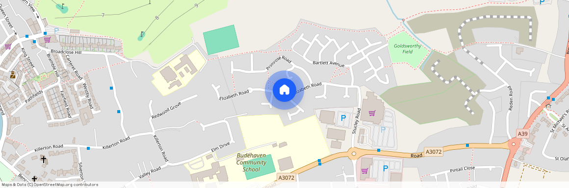 Elizabeth Road, Bude, Cornwall