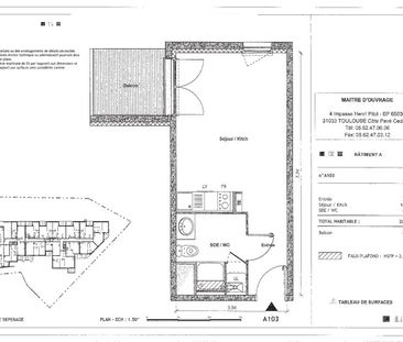Location Appartement 1 pièce 26m² COLOMIERS 31770 - Photo 5