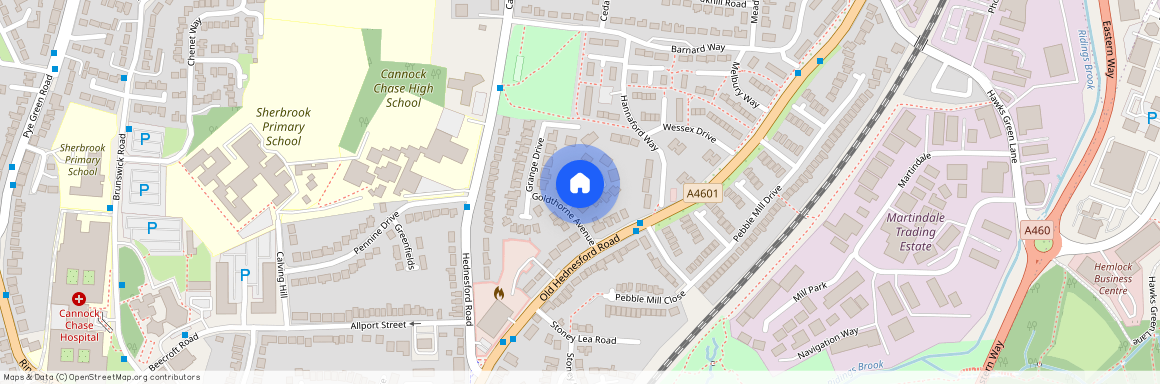 Strathmore Place, Cannock