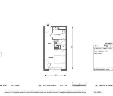 Location Appartement 1 pièce 22m² JOUE LES TOURS 37300 - Photo 4