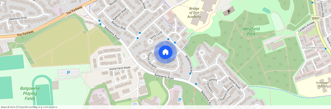 Overhill Gardens, Bridge Of Don, Aberdeen, AB22