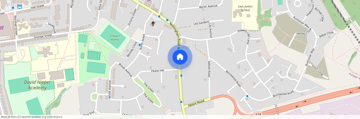 Nottingham Road, Alfreton, Derbyshire, DE55