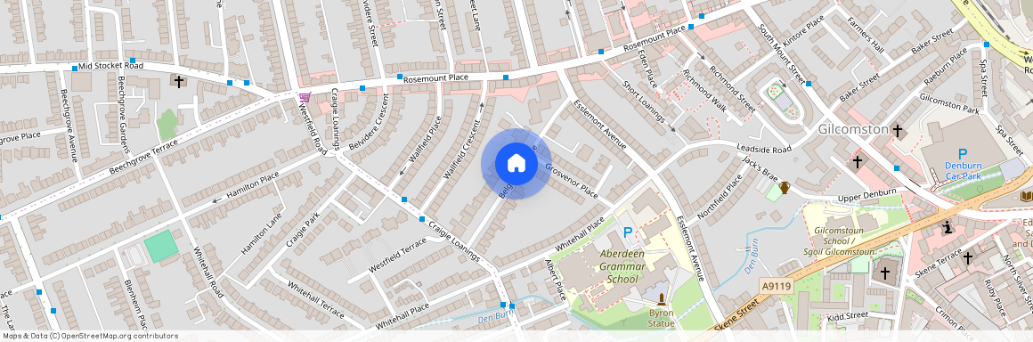Belgrave Terrace, Top Floor, AB25