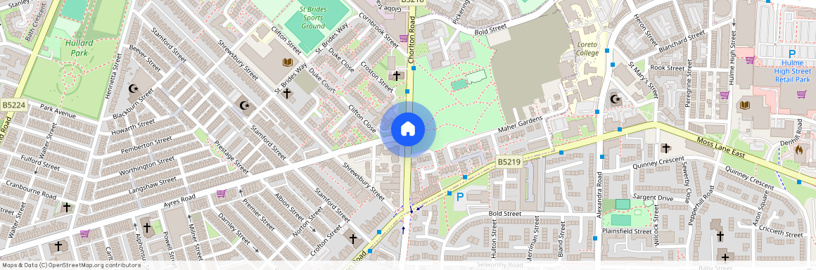 Chorlton Road, Old Trafford, Manchester, M16