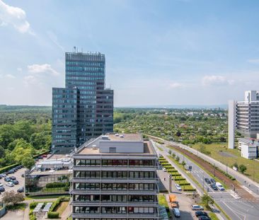 2-Zimmerwohnung mit Terrasse für Singles oder Paare im Ruby Tower - Foto 3