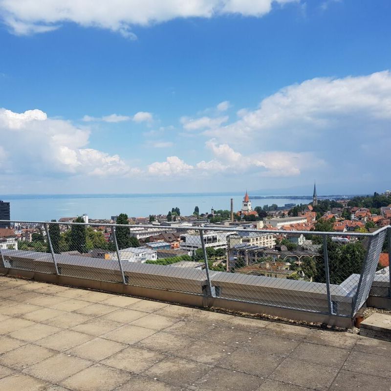 Die beste Aussicht auf den wunderschönen Bodensee von Ihrem Balkon - helle Wohnung, neue Küche, neues Bad, Dachterrasse und Spielplatz Kopie - Photo 1