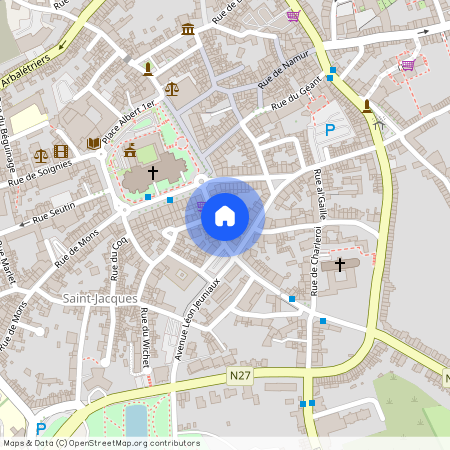 Rue de Saintes, 13, 1, 1400, Nivelles