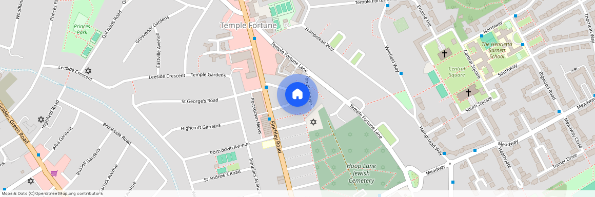 Finchley Road, Temple Fortune, NW11