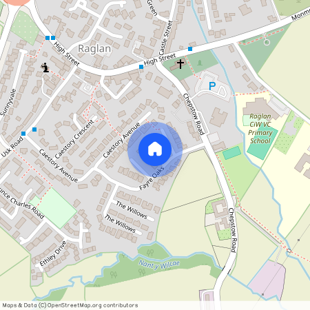 The Hawthorns, Raglan, Monmouthshire, NP15 2HF