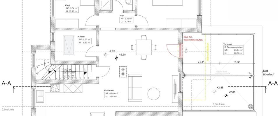 3-Zimmer-Dachgeschosswohnung - Photo 1