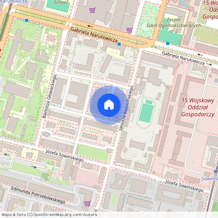 ul. Bartosza Głowackiego, Nowe Miasto, Śródmieście, Szczecin, zachodniopomorskie