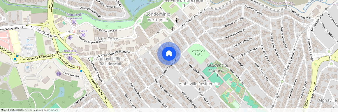 Alameda Áustria, 708 - Alphaville, Barueri - SP