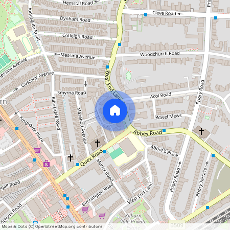 Kings Gardens, West Hampstead, London, NW6