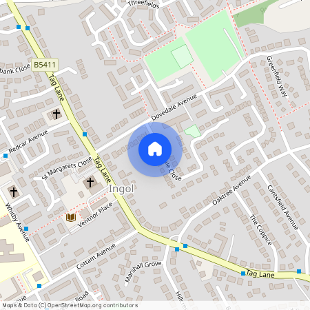 4-Bed Semi-Detached House to Let on Dovedale Close, Ingol, Preston