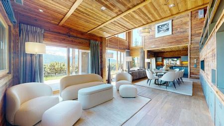 Crans - Chalet de haut standing avec vue imprenable sur les Alpes - Photo 3