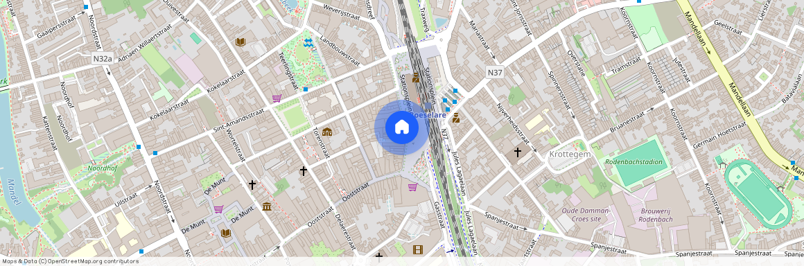 Stationsplein, 12, 11, 8800, Roeselare