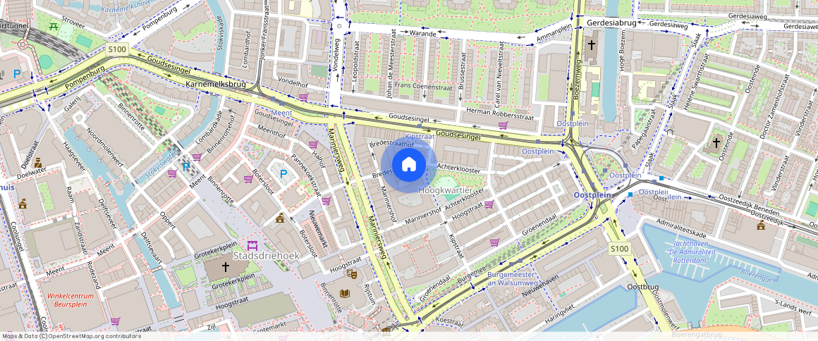 Bredestraat 238C, Stadsdriehoek, Rotterdam