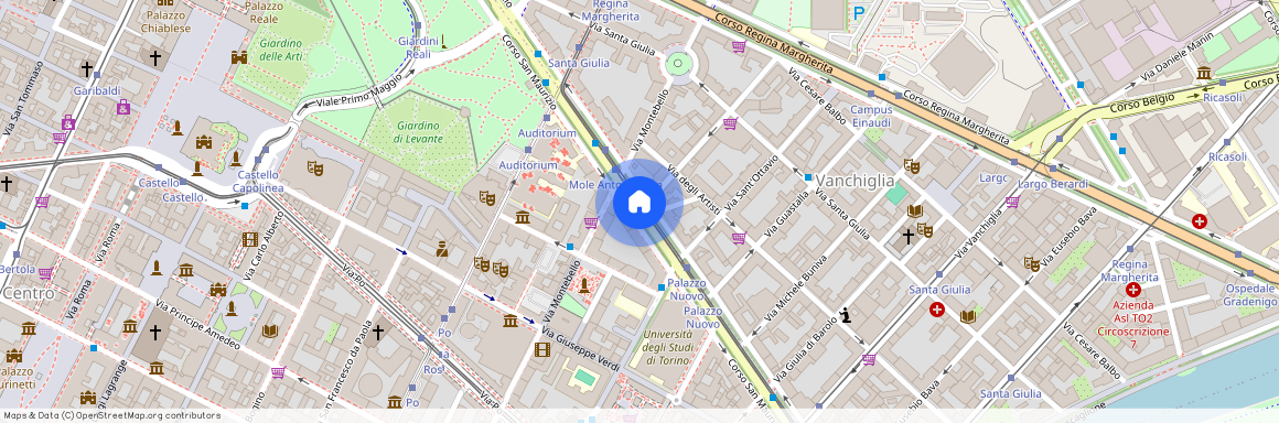 Corso San Maurizio, Turin, Piedmont 10124