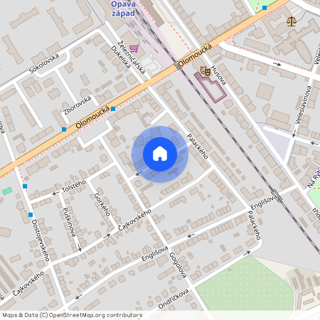 Máchova, Opava - Předměstí