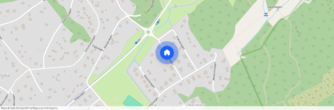 Varfågelvägen, Farsta