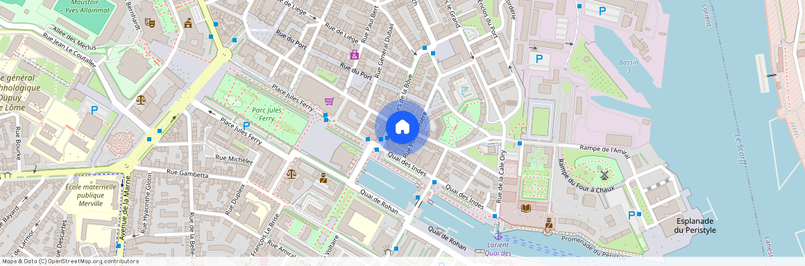 3 Bis Rue Marie Dorval, 56100 Lorient, France