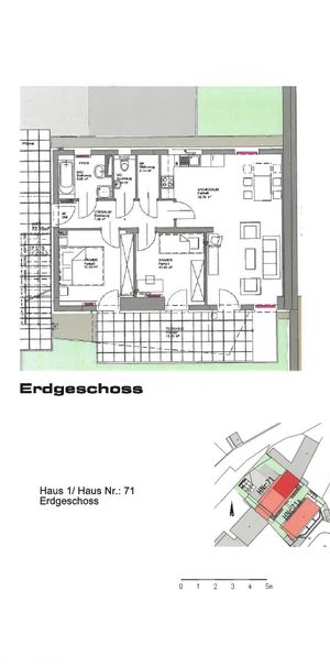 3-Zimmer-Wohnung mit Terrasse im Erdgeschoß- Provisionsfrei! - Foto 2