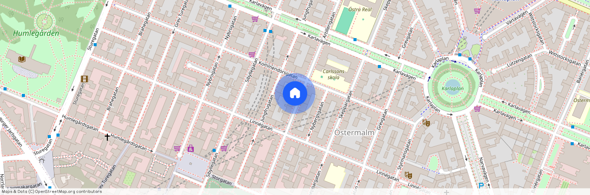 Artillerigatan 47. 1 rum & kö, Härnösand