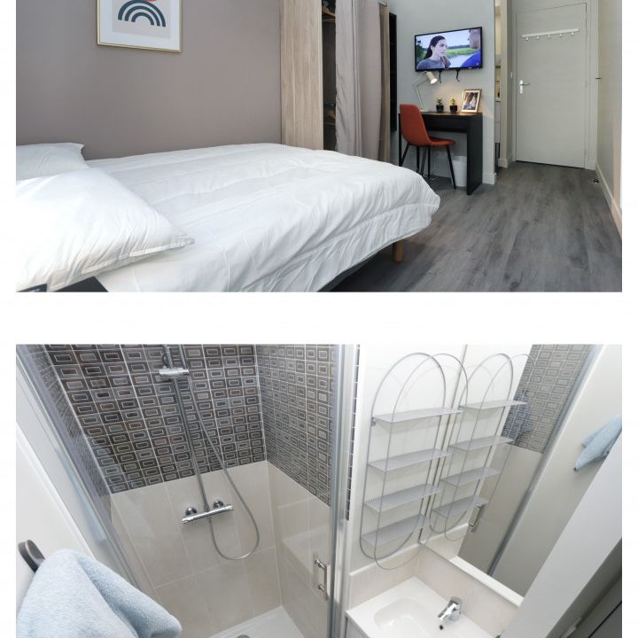 TOUR D'AUVERGNE Colocation 4 chambres à Rennes - Photo 2