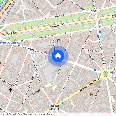 Avenue Hubert Germain, 75016, Paris