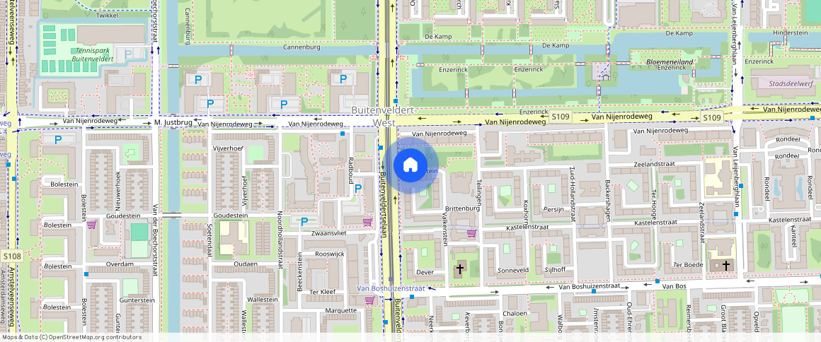 Buitenveldert-West, 1082 BN, Valkenstein, Amsterdam