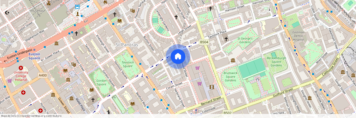 Marchmont Street, Bloomsbury/Russell Square, WC1N 1AP