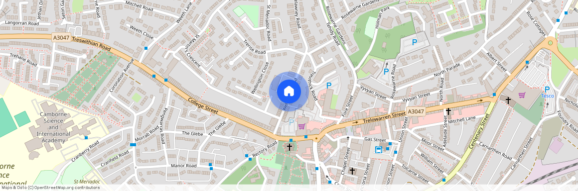 Wellington Road, Camborne, Cornwall, TR14