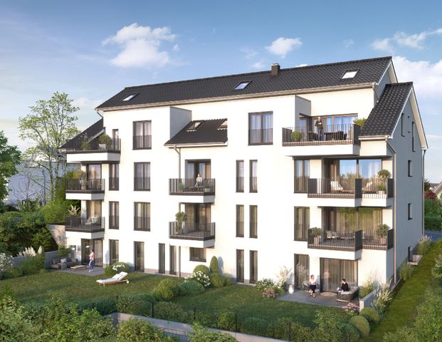 Exklusive Neubau-Maisonettewohnung: Moderne Wohnkultur auf 2 Ebenen! Mit KFW40 QNG Standard! - Photo 1
