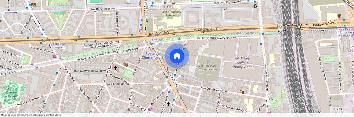 Building Passage du Mont Cenis - checkmyguest - 1348389, Passage du Mont Cenis, Paris