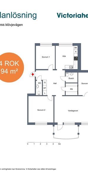 Klövjevägen 23 - Foto 1