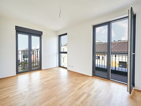 Leipzig: Traumhaftes Penthouse mit riesiger Terrasse und Blick zum Auwald * Wohnen an der Weißen Elster * luxuriöse Ausstattung - Photo 3