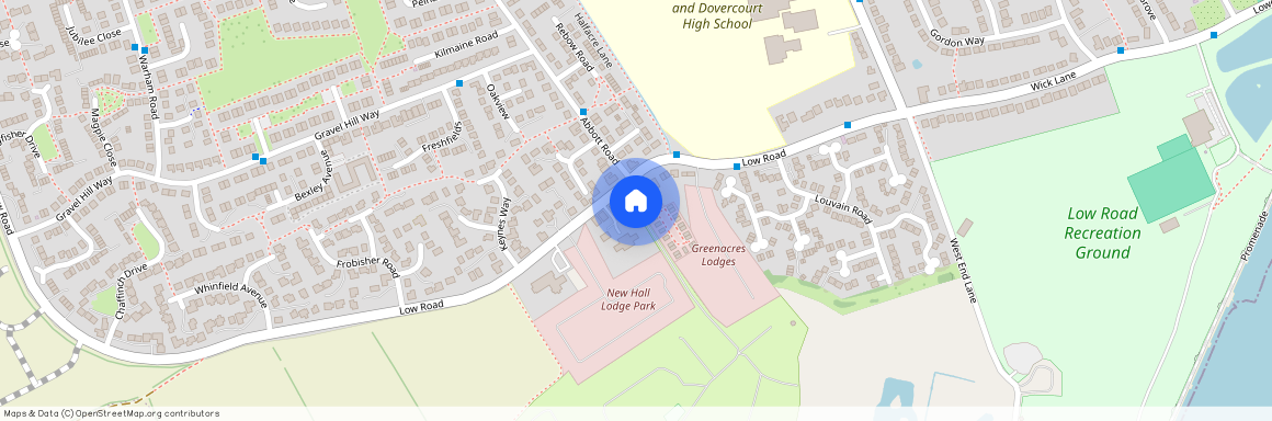 New-Dover Caravan Park, Harwich, Essex, CO12