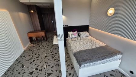 Kawalerka w Hanza Tower, balkon, basen - Фото 3