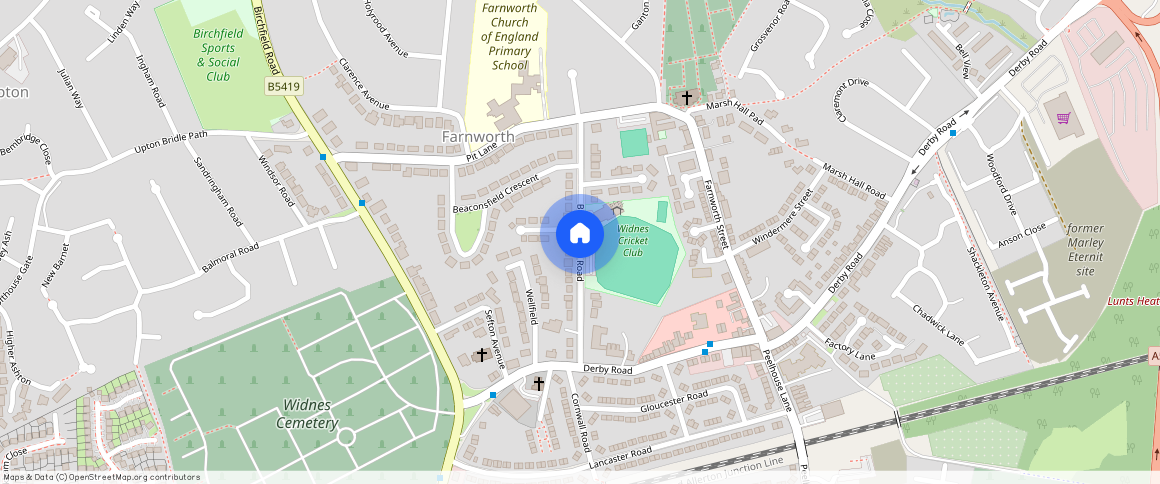 Beaconsfield Road, Widnes, WA8