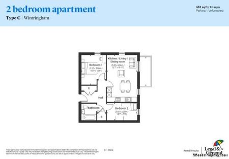 2 bedroom property to rent in St Neots - Photo 2