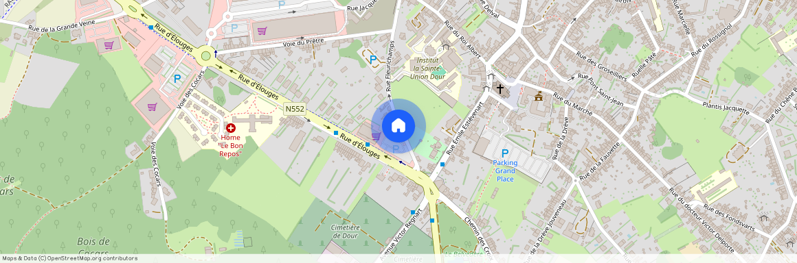 Rue Fleurichamps 53, 7370 Dour, België