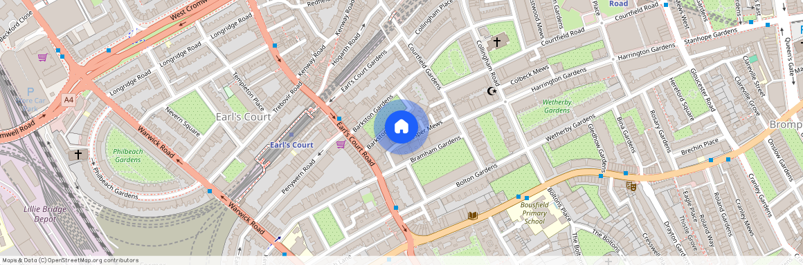 Barkston Gardens, South Kensington, London, SW5