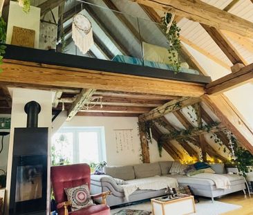 1-ROOM LOFT APARTMENT IN HÜTTEN (ZH), FURNISHED, TEMPORARY - Photo 5