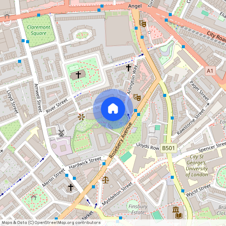 Rosebery Avenue, London, EC1R