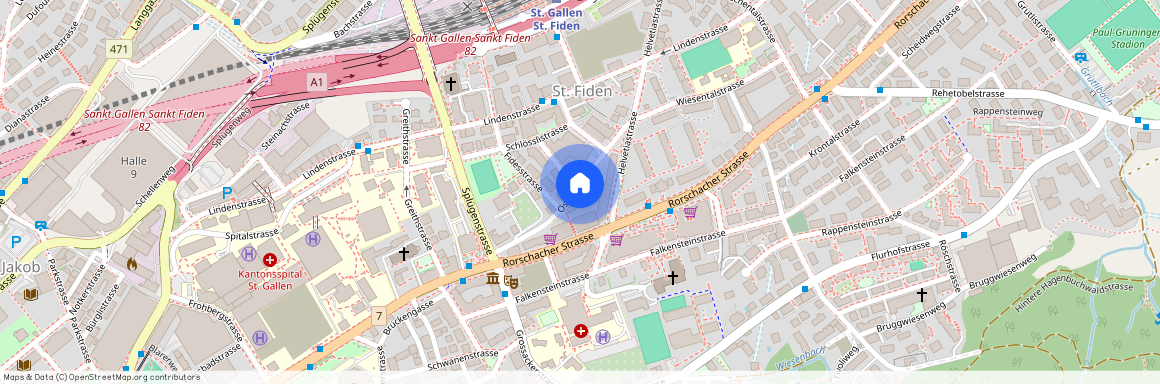 9000, St. Gallen, Oststrasse, 20